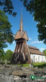wooden church in finland