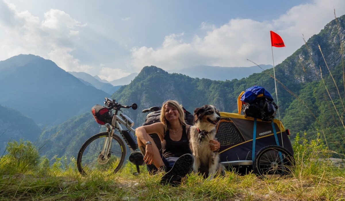 Einmal quer durch Italien mit dem Fahrrad und meinem Hund Zuri – die besten Bilder