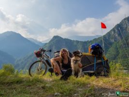 Across Italy by bike and my dog Zuri – the best pictures