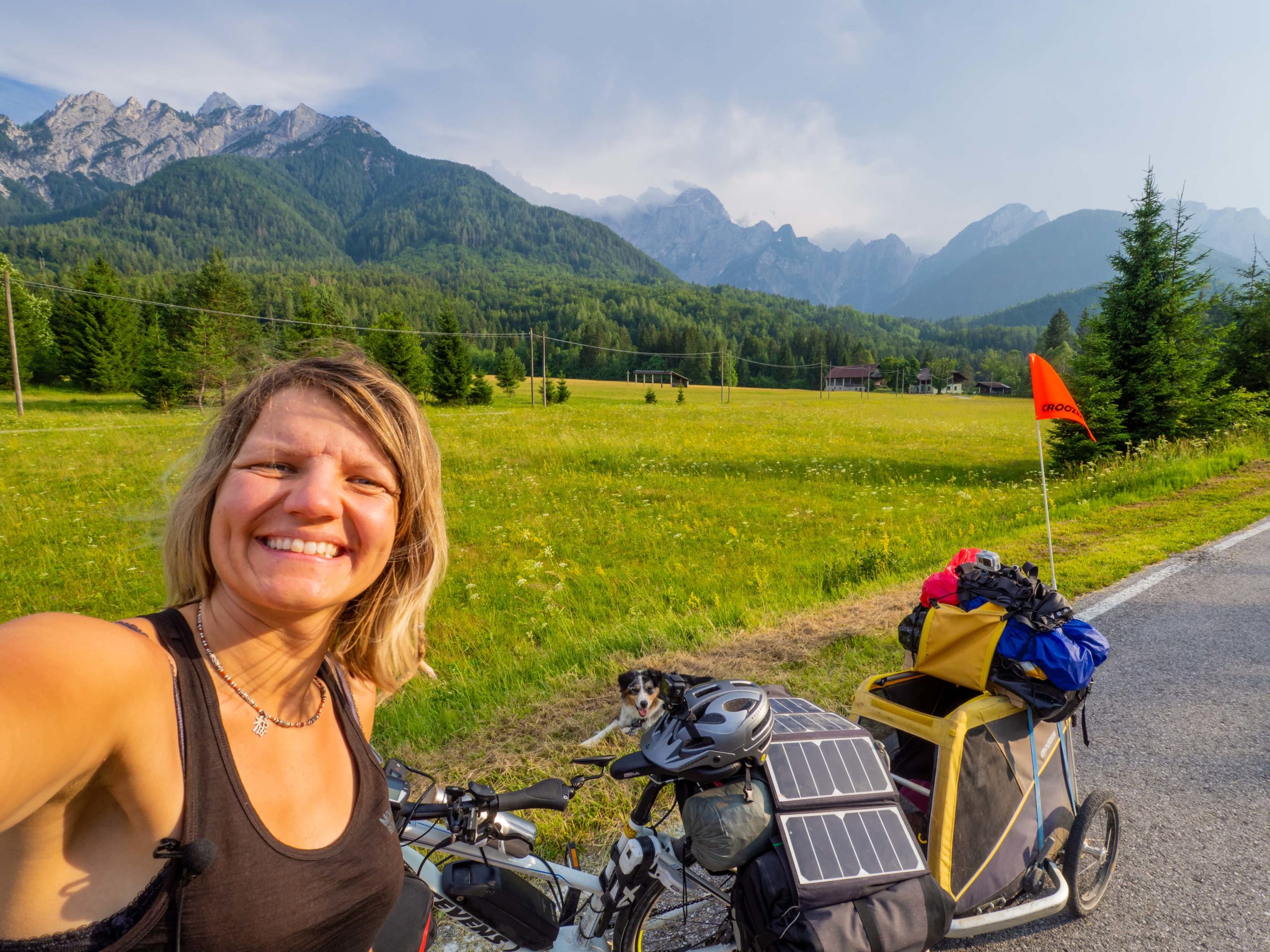 Abenteuer Radreise: Als Frau mit Hund 6 Monate durch Europa