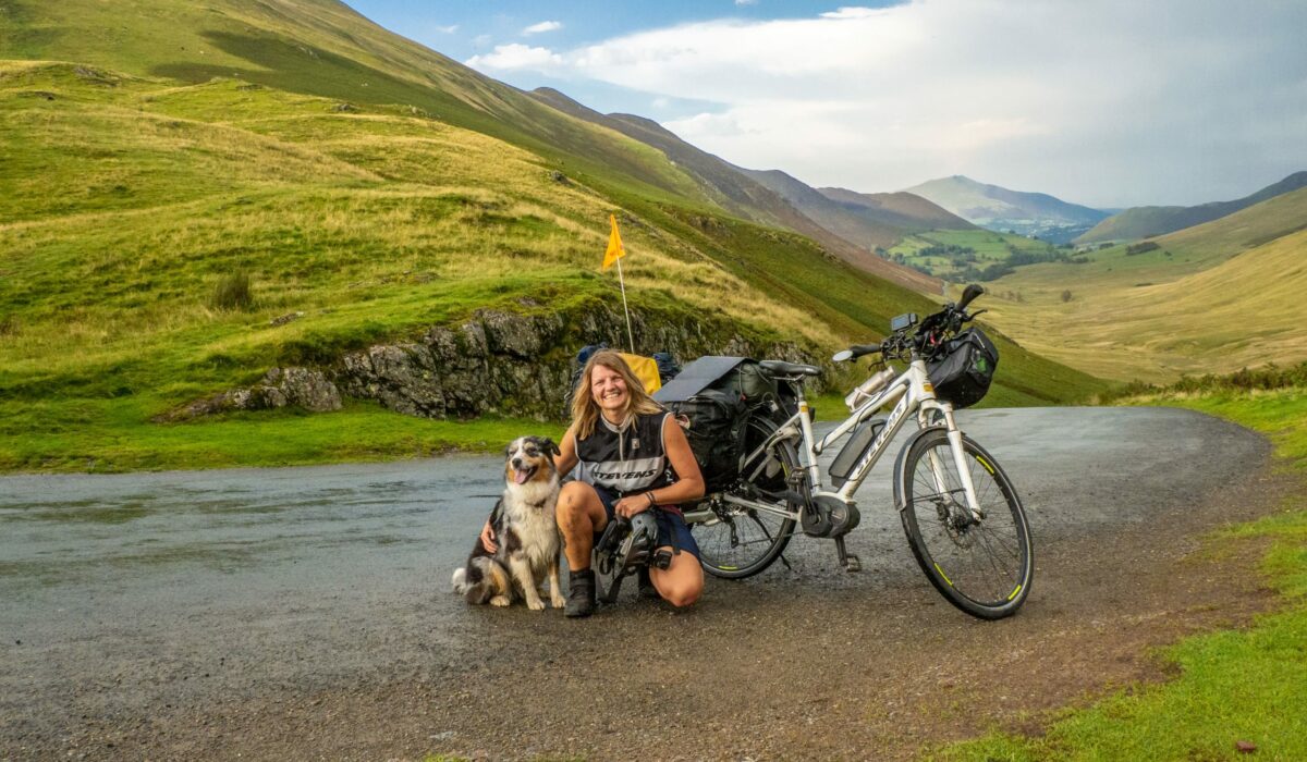 Radreise Videos Schottland mit Hund und E-Bike
